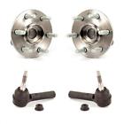For 2010-2016 Cadillac SRX Front Wheel Bearing And Tie Rod End Kit 