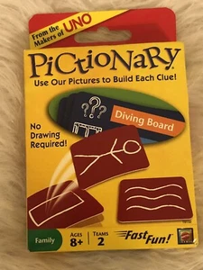 Pictionary Card Game Use our Pictures to Build Each Clue No Drawing Required - Bild 1 von 7