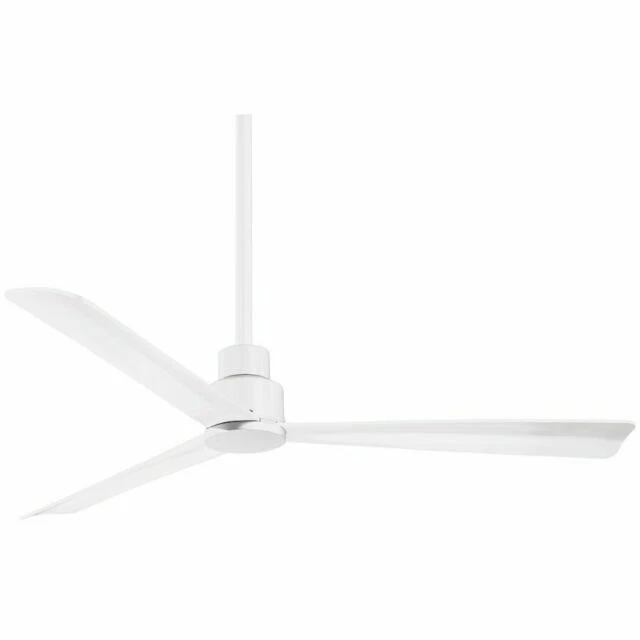 Minka-Aire F787-WHF Simple 52" Flat White Ceiling Fan