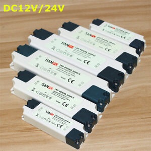 DC AC Adapter Power Supply Transformer Driver 5050 5630 3528 LED Strip 12V 24V