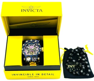 invicta Reserve Magnum Tria Men Purple Label Model 43134 - Men's Watch Quartz - Picture 1 of 17