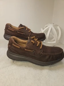 Florsheim Men's Work Bayside Slip-On ST Oxford Brown Size 8D - Bild 1 von 9