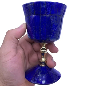 A+++Bicchiere Decorazione Lapislazzuli Top Quality - Vetro Lapislazzuli - Vetro Lapislazzuli - Foto 1 di 7