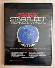 Star Trek Star Fleet Technical Manual Rare 1st Printing 1975 Hardcover W/Letter 