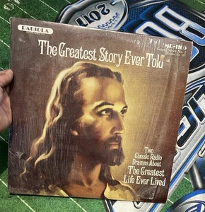 Jesus Christ - The Greatest Story Ever Told EP (Record, 1980) 12” vinyl album LP - Imagen 1 de 3