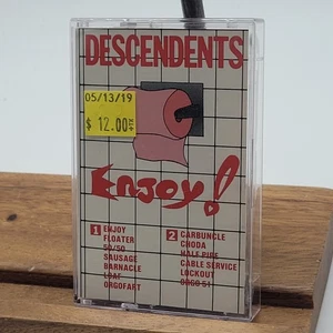 Descendents Enjoy! Punk Rock Cassette 1986 SST Tape - Picture 1 of 6
