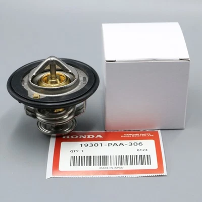 OEM Thermostat & Gasket For Accord Prelude Integra CRV Civic 19301-PAA-306 USA - Image 1 of 4
