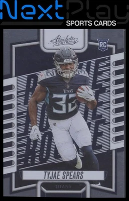 2023 Panini Absolute #129 – Tyjae Spears Retail | - Image 1 of 2