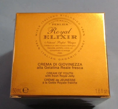 Perlier Royal Elixir Cream of Youth with Fresh Royal Jelly 1.6 oz ~ New & Sealed - Image 1 of 4
