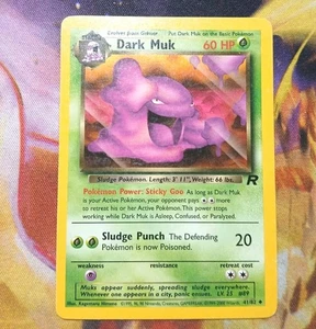 Dark Muk 41/82 Team Rocket Regular Non-Holo - Picture 1 of 4