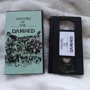 History Of The Damned VHS Punk Rock Promo Videos And Live Concert - Picture 1 of 4