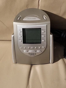 Timex T311T AM/FM Radio Alarm Clock 18 Presets Wake Sleep Buzzer *Tested Works* - Picture 1 of 6