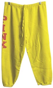 Vintage Y2K Victoria’s Secret Pink Jogger Jogginghose Gr. Medium elastisches Bein Hund - Bild 1 von 9