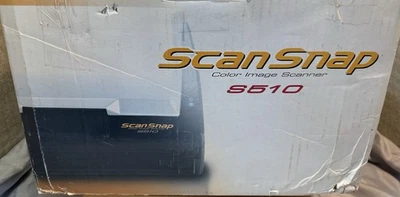 Fujitsu ScanSnap S510 USB Color Image Document Scanner in Box 100% Complete VGC - Image 1 of 4