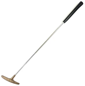 Vintage Tiger Shark Brass Putter 6” Blade Pat Simmons Rechtshänder 35” Original - Bild 1 von 10