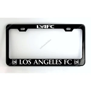 Los Angeles FC "LAFC" Black License Plate Frame - Powder Coated Metal - Bild 1 von 1