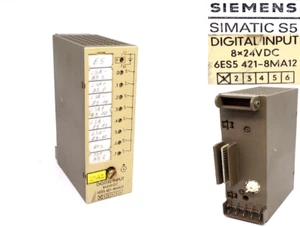 Siemens Simatic S5 Digital Input 6ES5 421-8MA12 E-Stand:01 11-1 #1894 - Picture 1 of 1