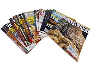Lot 20 2005-2014 Wood Carving & Wood Carving Illustrated Magazines - Picture 1 of 9
