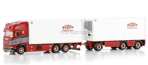 1:50 for WSI for SCANIA RIGED REEFER 6X2 TAG AXLE RIGED REEFER TRAILER-3AXLE - Picture 1 of 4