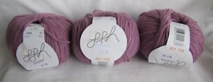 GGH "Bel Air" yarn. Color 46244 - 90% Extrafine Merino wool. LOT OF THREE. - Picture 1 of 3