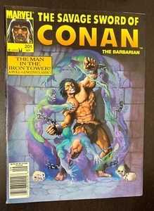 SAVAGE SWORD OF CONAN #201 (Revista Marvel Comics 1992) -- En muy buen estado/buen estado - Imagen 1 de 1
