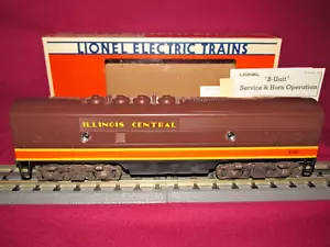 LIONEL 6-8581 ILLINOIS CENTRAL NON POWERED F3-B DIESEL LOCOMOTIVE, HORN, O - Picture 1 of 12