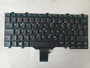 Neue Französisch Englisch Dell Latitude E5270 E5250 E7270 Laptop Tastatur N13DK Hintergrundbeleuchtung - Bild 1 von 3