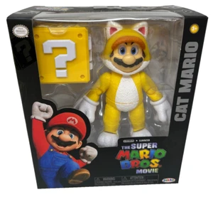Jakks Nintendo The Super Mario Bros. Movie Cat Mario Action Figure - Picture 1 of 7