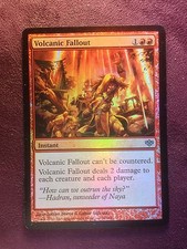 Volcanic fallout-foil conflux vo-mtg magic (nm)