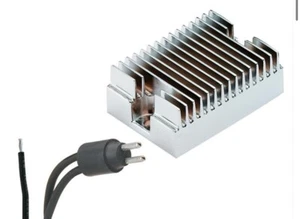 Harley Davidson 1991-93 regulador de voltaje cromado XL Accel #201123-C - Imagen 1 de 5