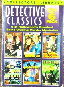 Detective Classics (6-DVD Set) Hollywood’s Murder Mysteries Collector's Library - Picture 1 of 4