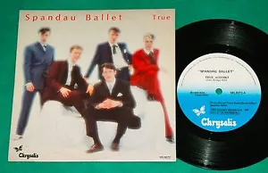 Spandau Ballet - True BRAZIL RARE 7" Single 1983 Chrysalis - Picture 1 of 2