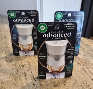 New! 3 Pack Air Wick Advanced Plug-Ins Scented Oil Warmer Plug In Air Freshener - Picture 1 of 6