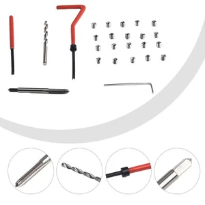 Precision Engine Repair Metric Thread Repair Kit 0 7 Coil Helicoil Set Tool - Picture 1 of 12