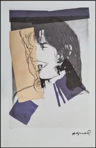 ANDY WARHOL * Mick Jagger * 57 x 38 cm * signed lithograph * limited # xx/100 - Picture 1 of 12