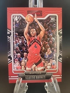Panini Chronicles 2021-22 - Playbook rojo #284 Scottie Barnes 137/149 (RC) - Imagen 1 de 4