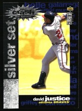 David Justice 1995 Collector's Choice #CR10c  Baseball Card