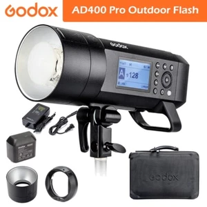 Godox AD400Pro 2.4G TTL HSS All-in-One Outdoor Camera Flash Light Speedlite UPS - Picture 1 of 9