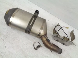 ZX-6R ZX6R 05-06 Akrapovic Racing Line Titanium Slip-on Silencer Muffler - Picture 1 of 10