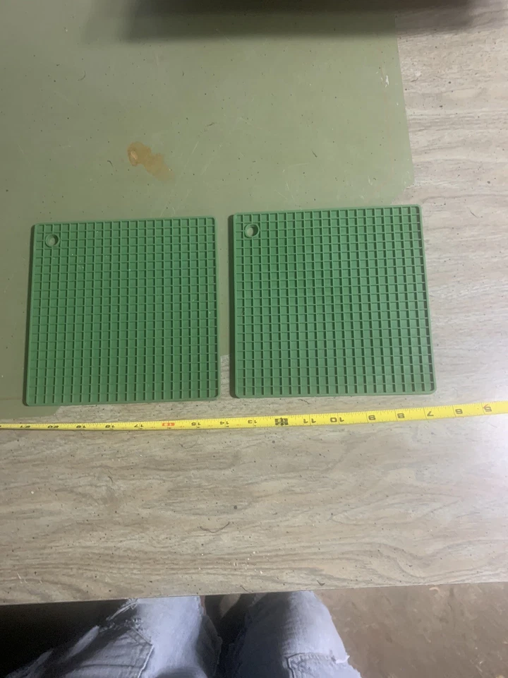 Alfombrillas Silicona Trivet Multiusos Verde B139 Foto 1 de 1