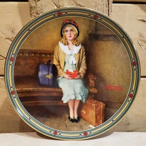 Neu Norman Rockwell A Young Girl's Dream Sammelteller Knowles Swanky Barn - Bild 1 von 12