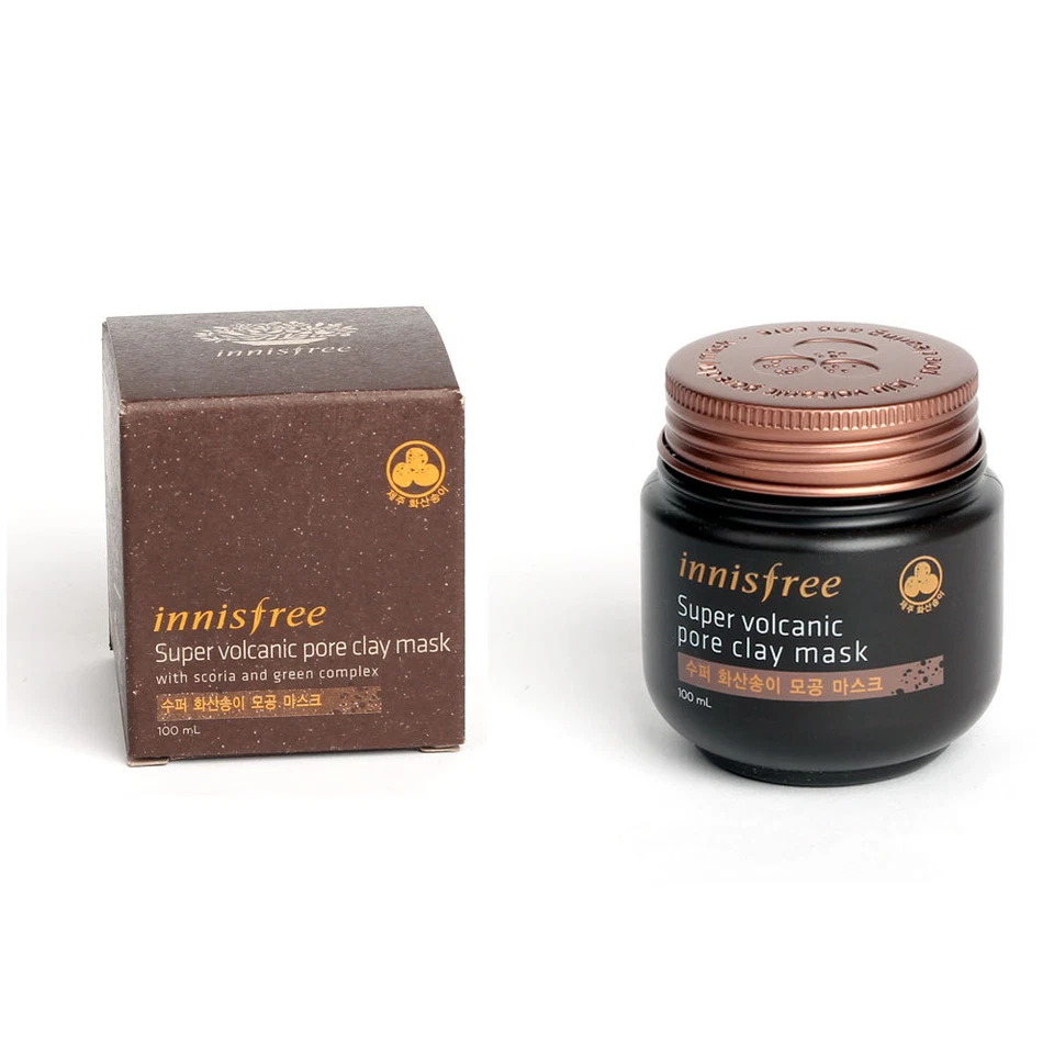 [INNISFREE] Super Jeju Volcanic Pore Clay Mask 100ml - Image 1 of 3