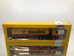LION TOYS -JAVI TOYS- DAF 85XF HENDRIX TANK TRAILER -1:50 ex rare- GOOD IN BOX - Imagen 1 de 13