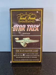 Trivial Pursuit - Star Trek Edition (VHS) The Sci Fi Master Game PAL 1995 Sealed - Picture 1 of 24