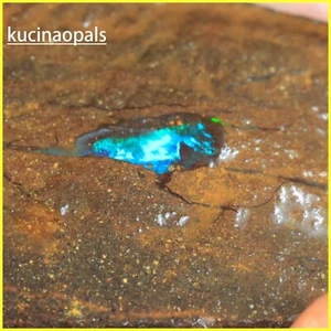 110 TCW ROUGH AUSTRALIAN BOULDER OPAL SPECIMEN KucinaOpals +VIDEO - Picture 1 of 3