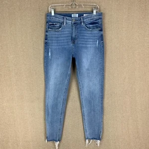 Jeans Kensie Vintage Lux talla 10/30 para mujer tiro alto ajustados elásticos denim - Imagen 1 de 11