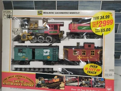 Vintage Bright The Great Railroad Empire Train Set #185 Colorado Markings - Image 1 of 4