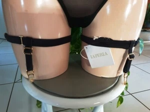 LA PERLA JARRETIERE PORTE JARRETELLE TU MOD FRAMES 94% SOIE REF 0021167 VAL 200€ - Picture 1 of 5