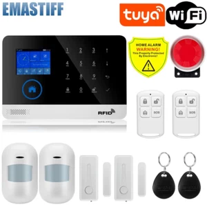 W2B Wifi Alarm System for Home Burglar Security Tuya Smart House App Control 433 - Picture 1 of 27