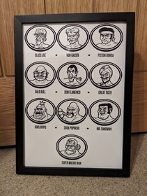 PUNCH OUT SNES NES A4 PRINT MAN CAVE 